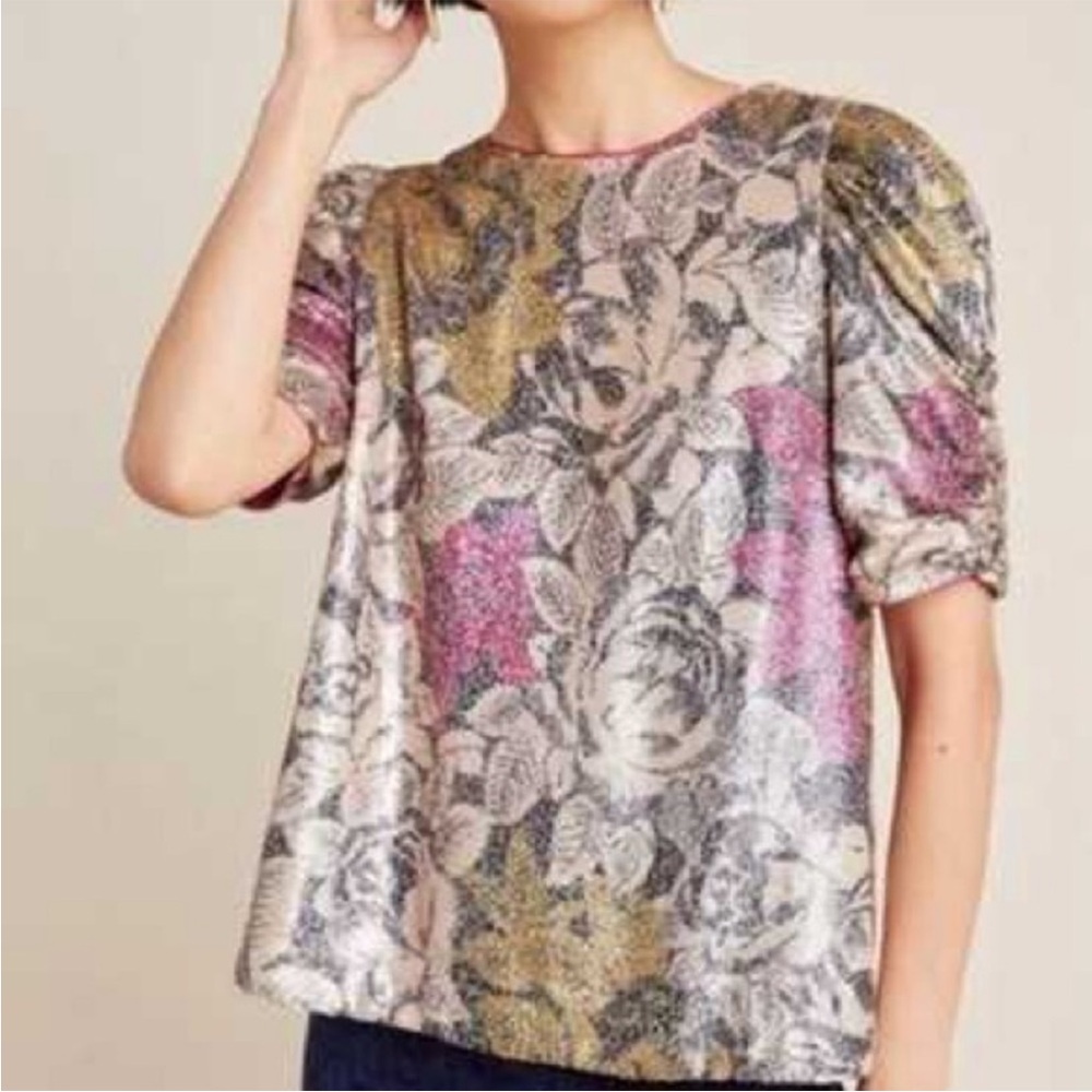 Anthropologie Marie Sequin Top NWOT